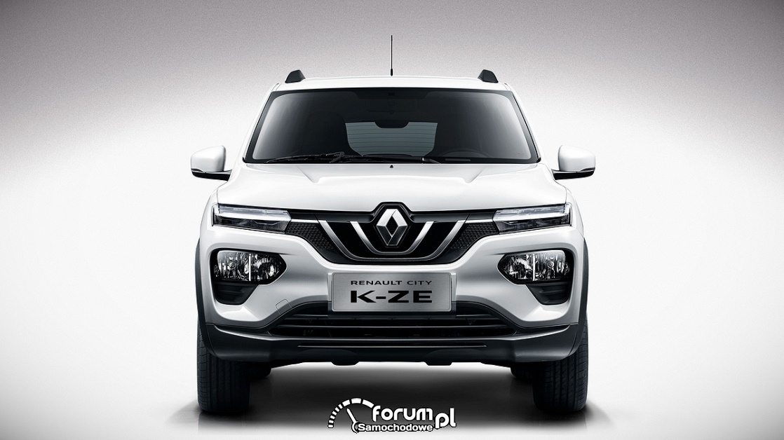 Renault City K-ZE, przód