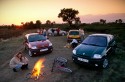Renault Clio 2, piknik, ognisko