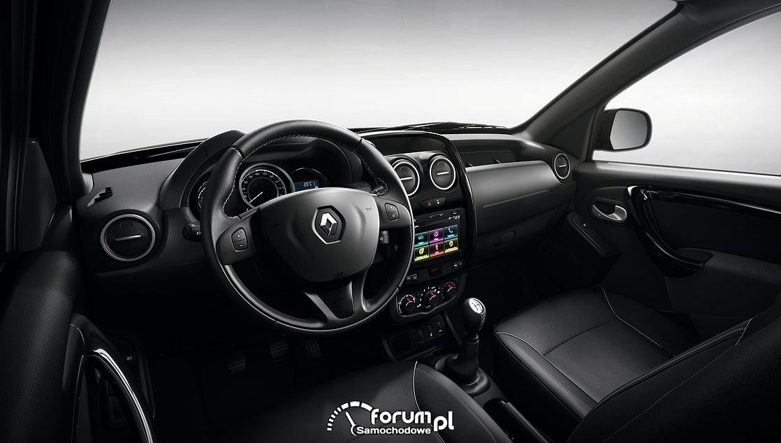 Renault Duster Oroch, deska rozdzielcza