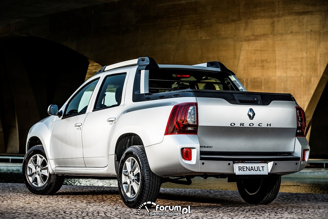 Renault Duster Oroch, PickUp, tył