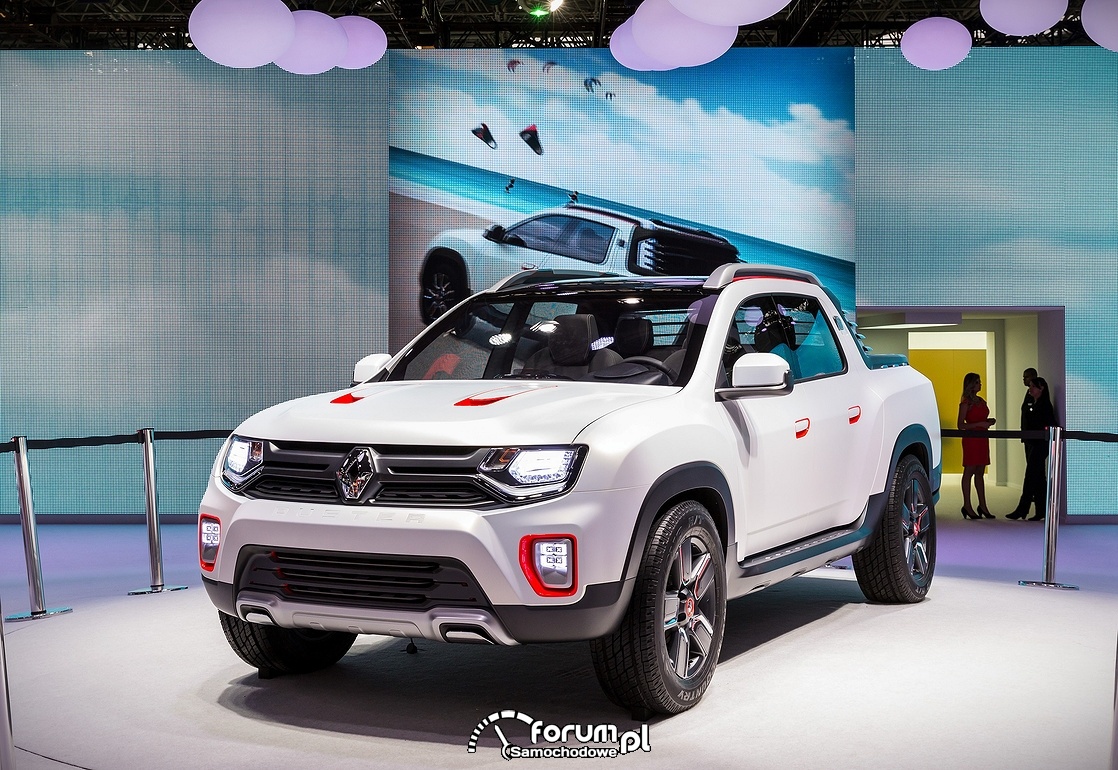 Renault Duster Oroch, przód