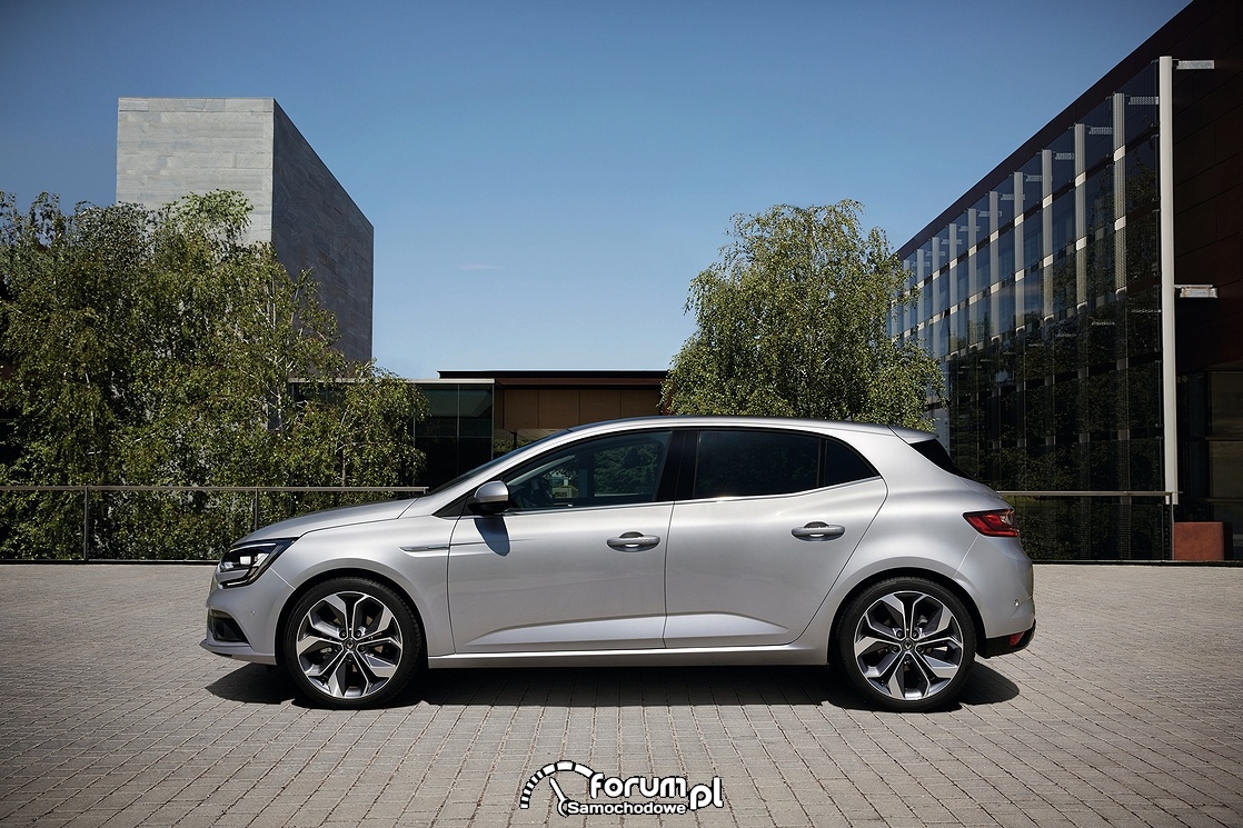 Renault Megane, 2015, bok