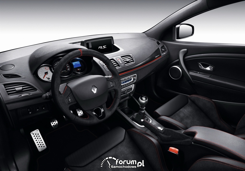 Renault Megane R.S. 275 Trophy, wnętrze