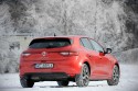 Renault Megane, tył, zima, śnieg