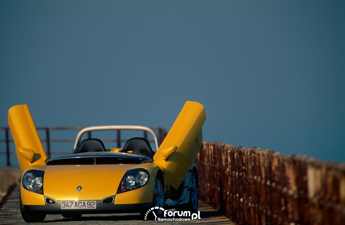 Renault Spider, lambo doors