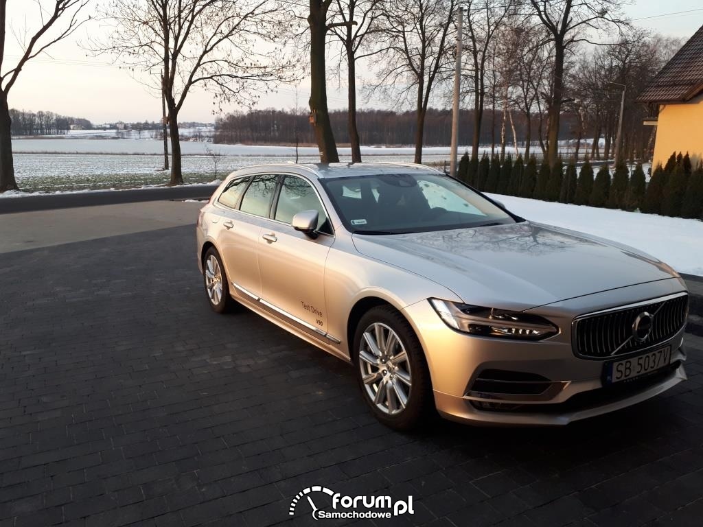 Test Volvo V90 2018r. D4 190KM Inscription