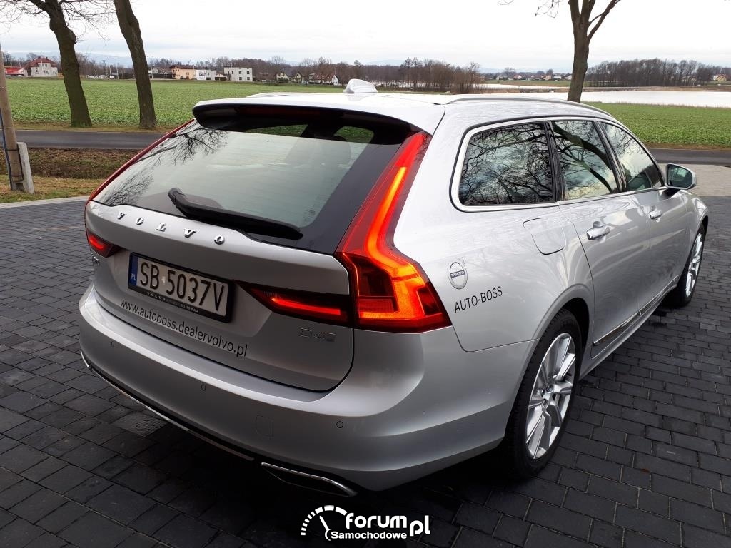 Test Volvo V90 2018r. D4 190KM Inscription