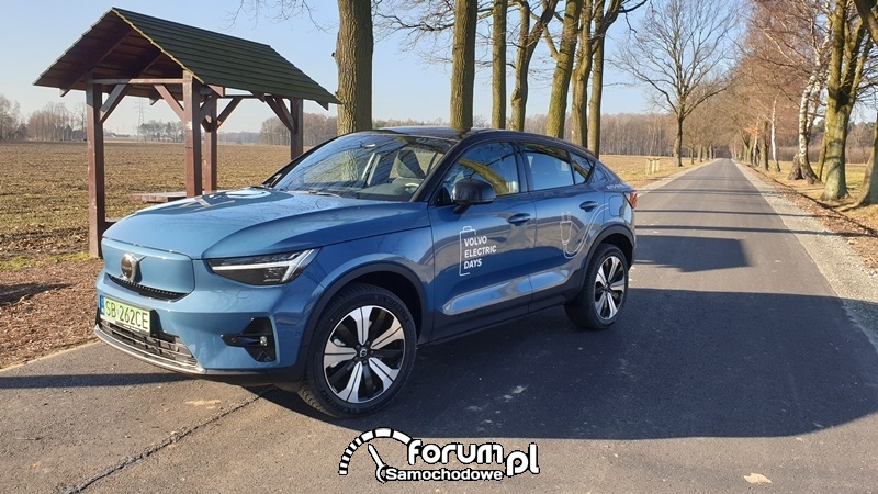 Volvo C40 Recharge Twin o mocy 408KM i 660Nm - weekendowy test