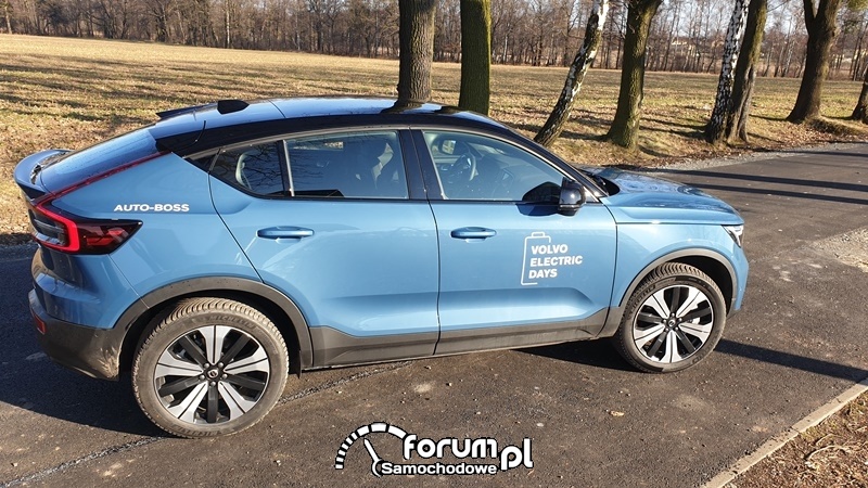 Volvo C40 Recharge Twin o mocy 408KM i 660Nm - weekendowy test