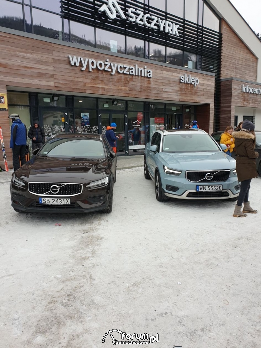 Volvo, Szczyrk, zima