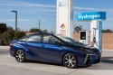 Toyota Mirai, stacja do tankowania wodoru