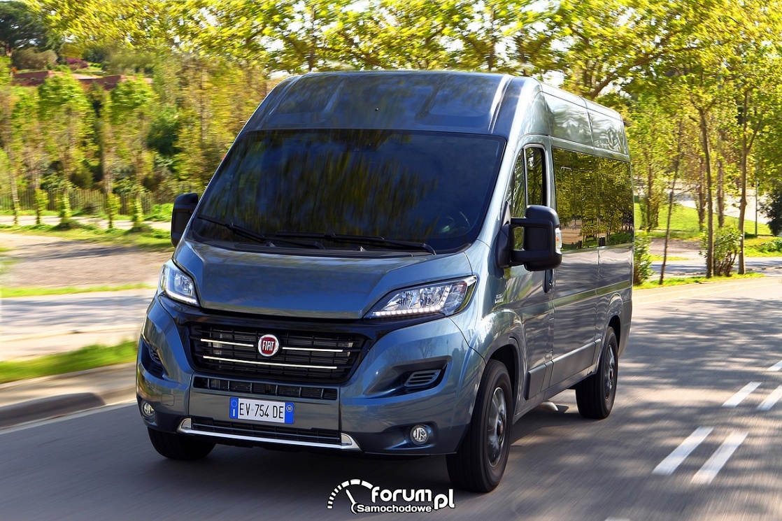 Najlepszą baza roku pod zabudowy kamperowe - Fiat Ducato