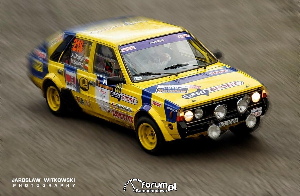 FSO POLONEZ 2000 grupy B z sezonu 1987