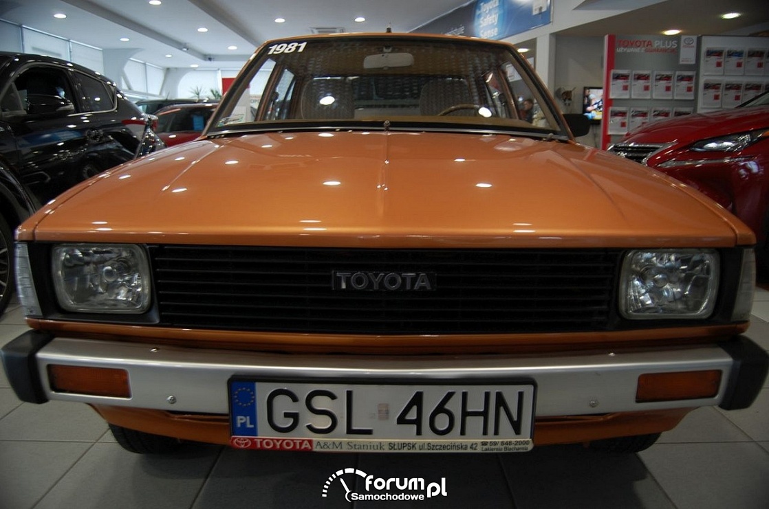 Toyota Corolla 1981 rok, przód