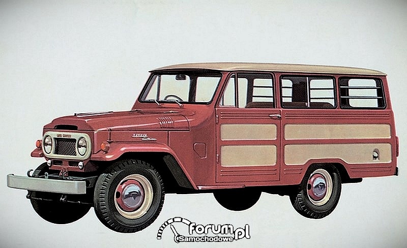 Toyota Land Cruiser seria J4, pełna zabudowa