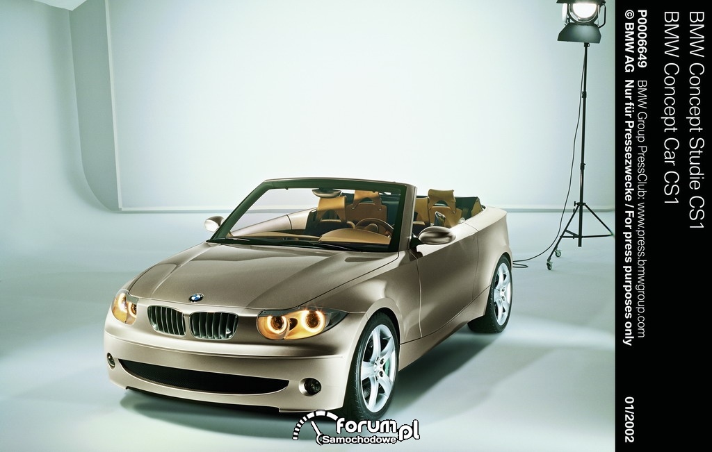 BMW Concept Study CS1 2002