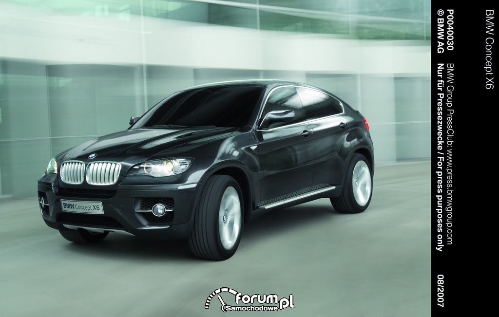 BMW Concept X6, 2007