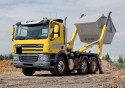 Daf CF, ciężarówka z teleskopową zabudową bramową