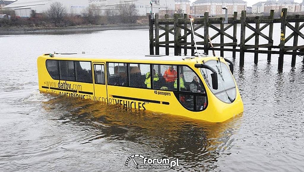 Heavy Duty Amfibus, ciężki autobus pływający