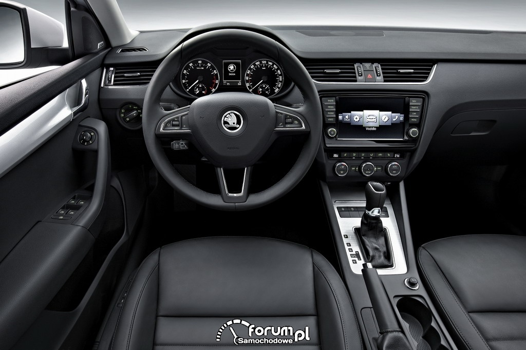 Skoda Octavia III, wnętrze