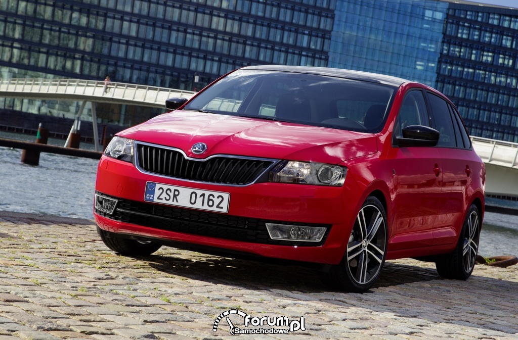 Skoda Rapid Spaceback, przód