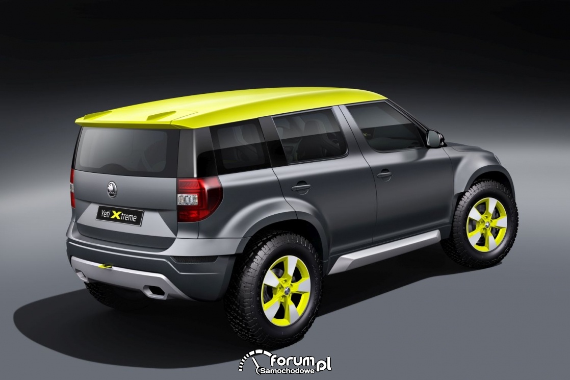 Skoda Yeti Xtreme, tył