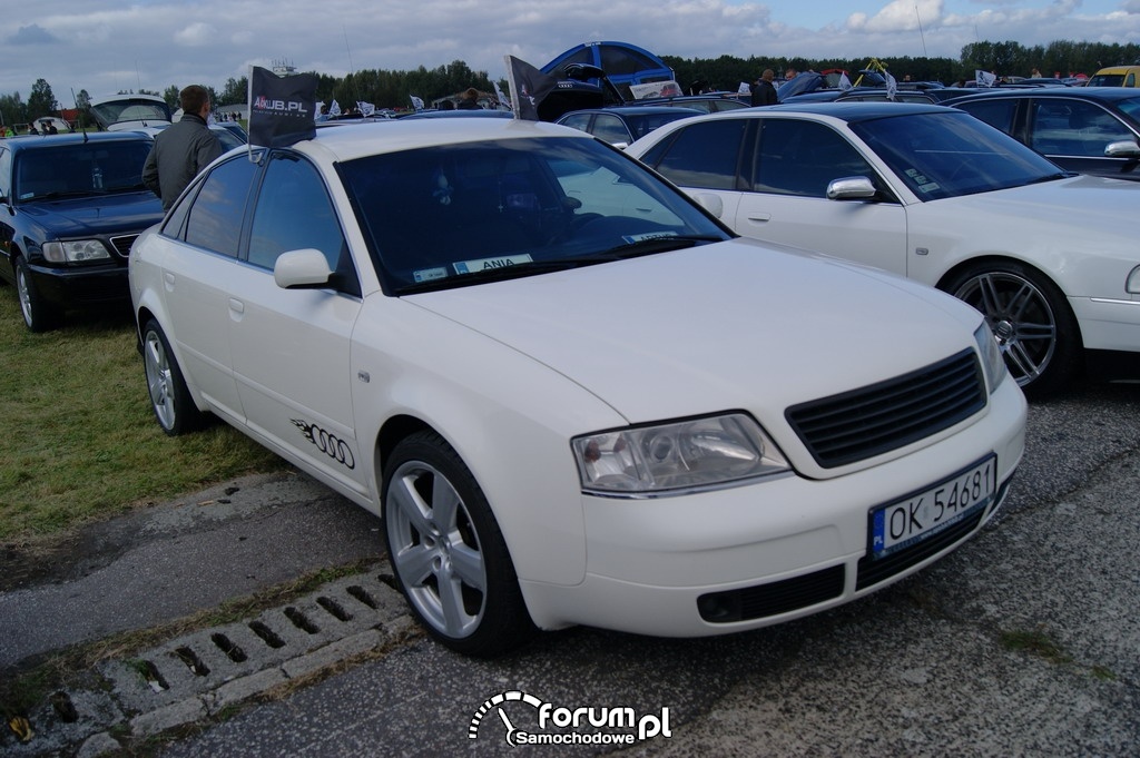 Audi A6 C5, białe