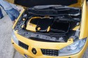 Renault Megane II, zabudowa komory silnika