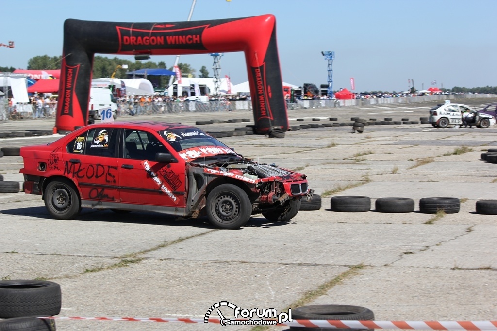 BMW E36, Wrak Race