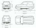 Suzuki Jimny wymiary