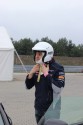 Track Day 23.03.2104, kierowca w kasku