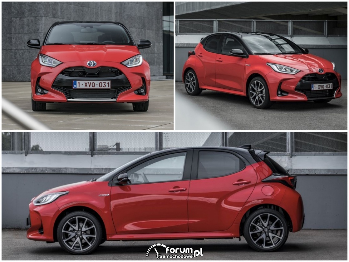 Hybrydowa Toyota Yaris hatchback zdjęcie Galeria Toyota