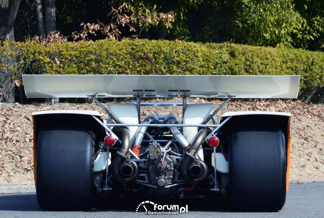 Toyota 7 Turbo, 1970 rok, tył