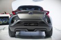 Toyota C-HR, hybrydowy crossover, tył