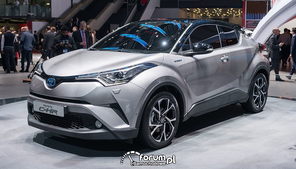 Nowy hybrydowy crossover Toyota C-HR