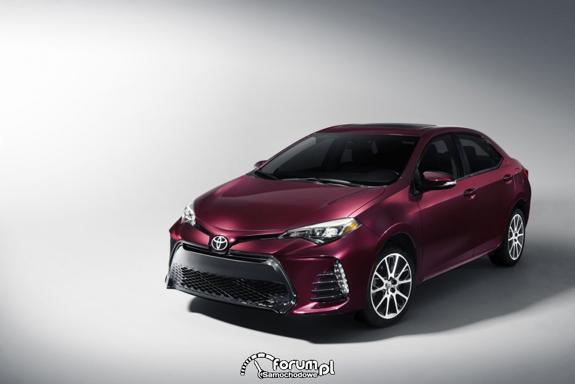 Toyota Corolla 2017 wersja amerykańska Nowości Toyoty