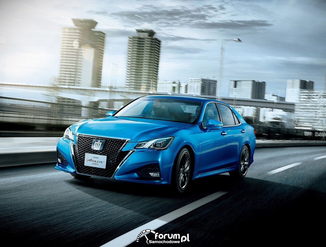 Toyota Crown, 60 urodziny i face lifting, przód
