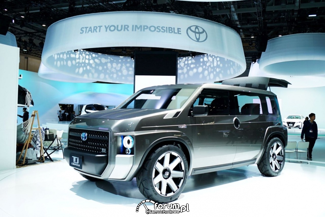 Toyota TJ Cruiser, pomysłowy minivan i SUV w jednym