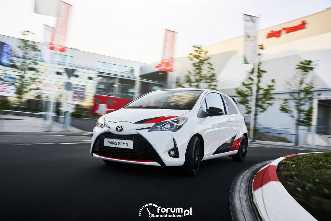 Toyota Yaris GRMN - hot hatch - specyfikacja techniczna