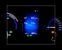 Średnie spalanie hybrydy przy niskiej temperaturze zewnętrznej na dystansie 7 km - Toyota Auris TS