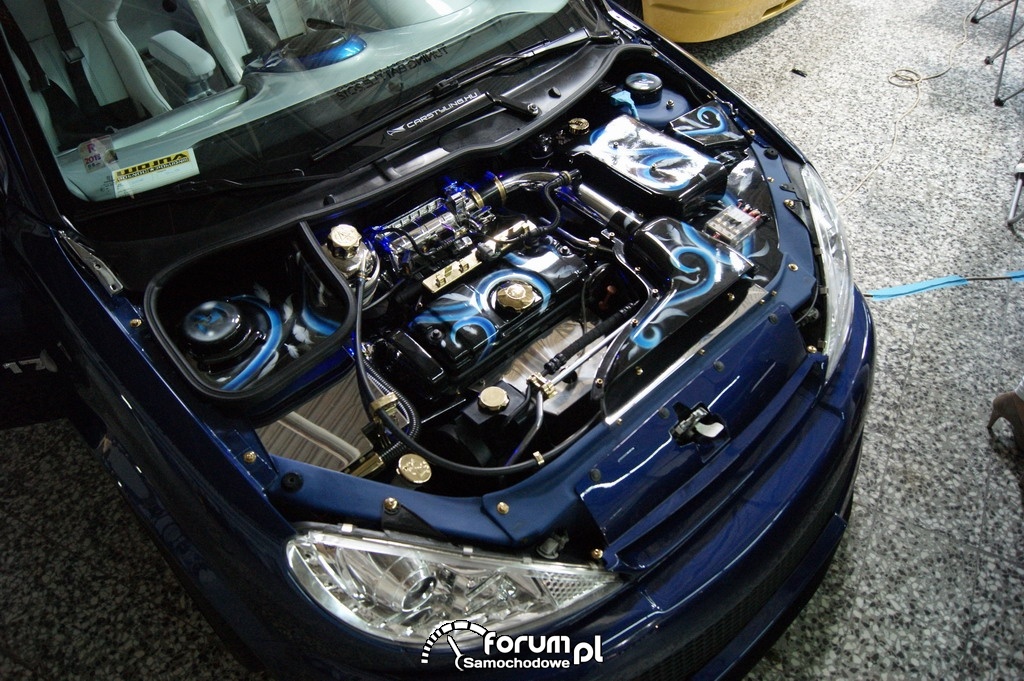 Peugeot 206, silnik