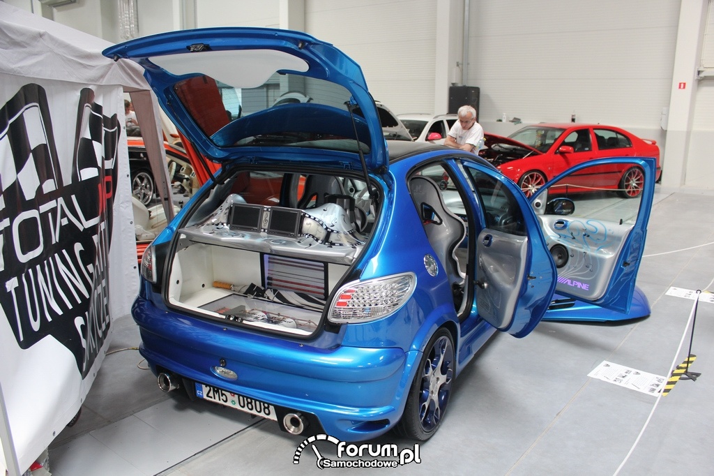 Peugeot 206, tuning zdjęcie : Tuning Show 2014 - Kraków