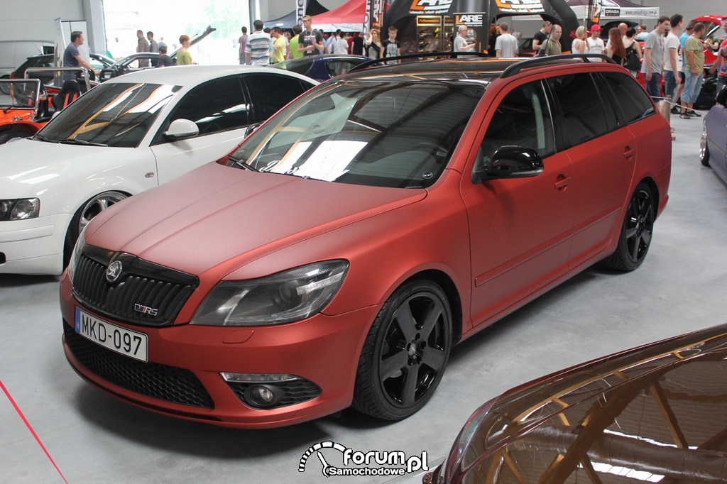 Skoda Octavia Rs Kombi Zdjecie Tuning Show 2014 Krakow