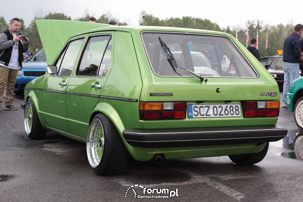 Volkswagen Golf I, tył