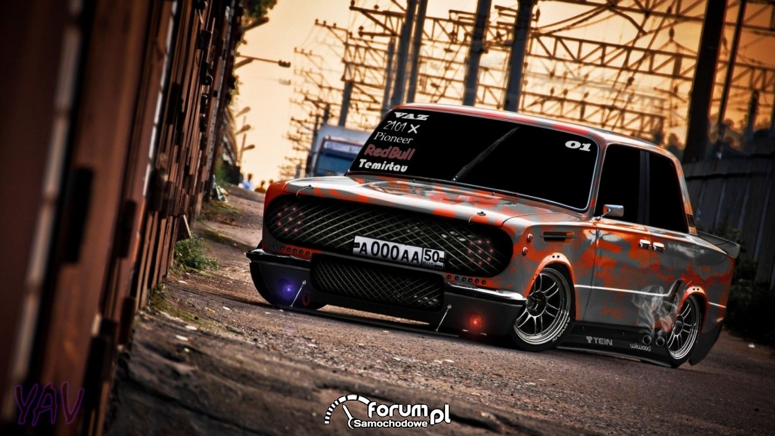Lada po tuningu ze smakiem