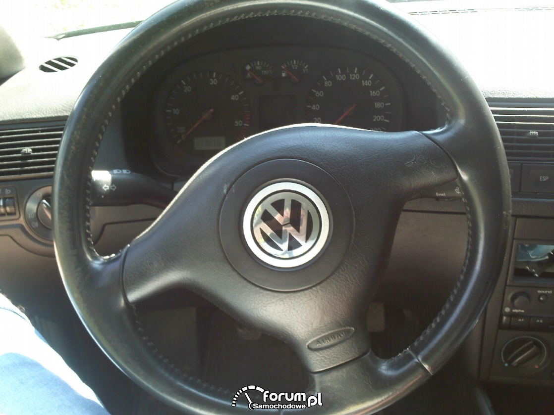 golf 4 kombi wewnątrz
