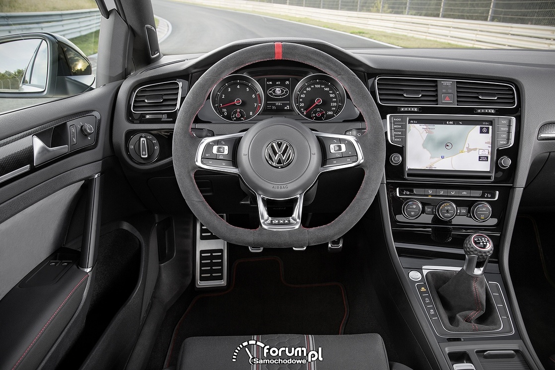 Golf GTI Clubsport, wnętrze