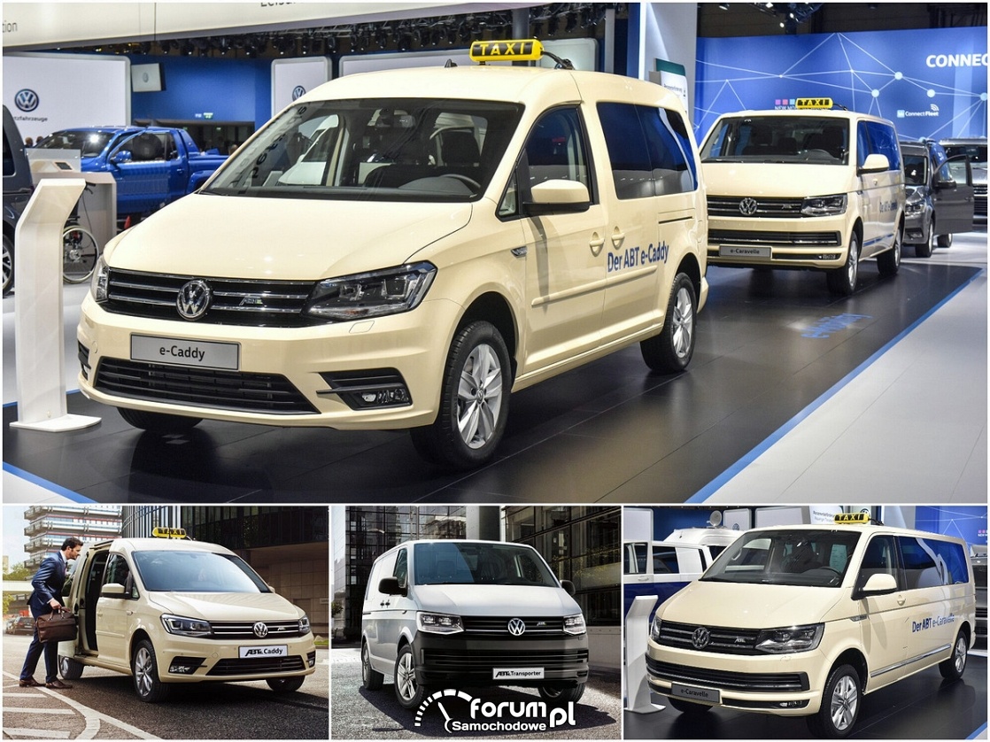 Volkswagen ABT e-Caddy i ABT e-Transporter
