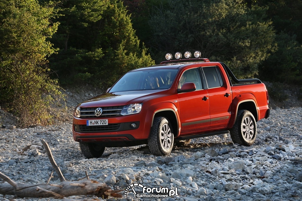 Volkswagen Amarok Canyon w terenie