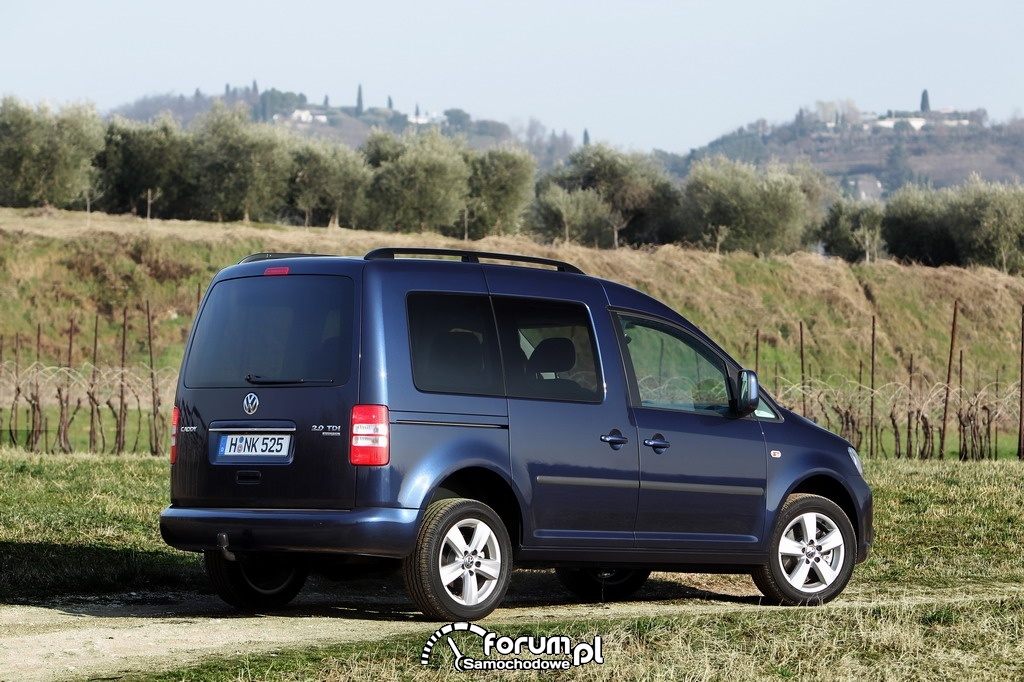 Volkswagen Caddy 4MOTION Nowości Volkswagena i przegląd